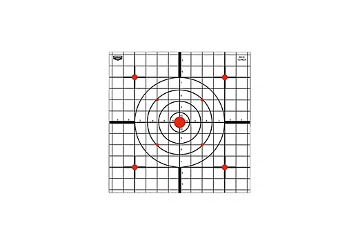 B/C TARGET EZE-SCORER PAPER 12" SIGHT-IN PAPER 13 TARGETS